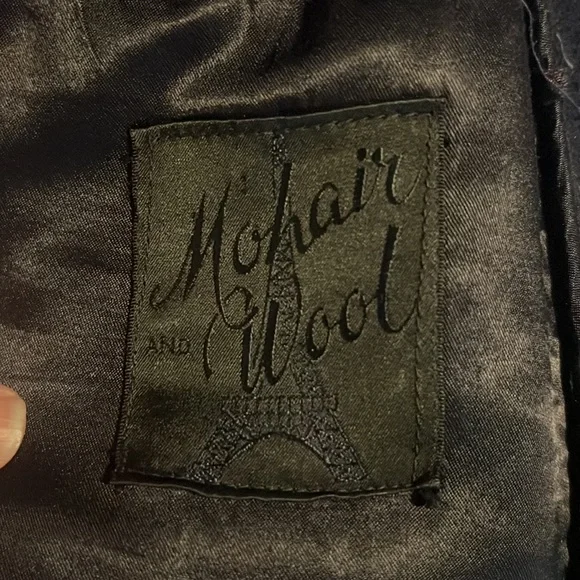 Ladies Mohair and Wool long coat Jackets & Coats